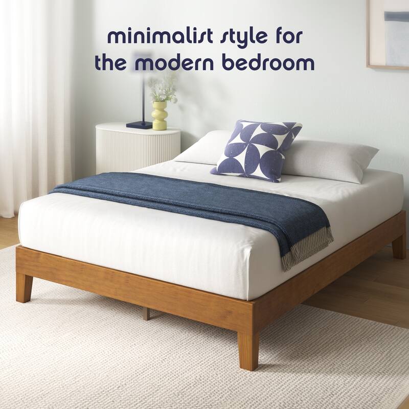 Best Price Mattress Solid Wood 12" Bed Frame