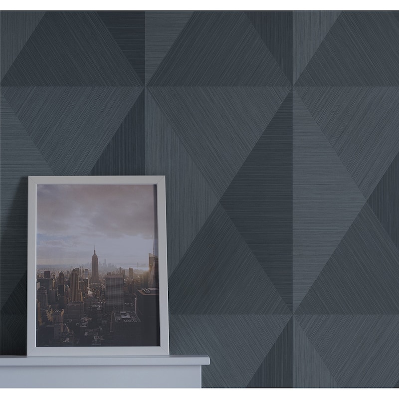 Seabrook Designs Pinnacle Embossed Vinyl Unpasted Wallpaper