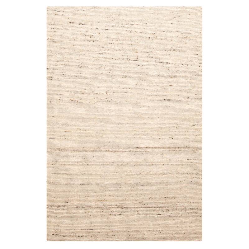 ECARPETGALLERY Braid weave Sienna Tan Wool Rug - 5'2 x 7'8