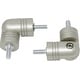 preview thumbnail 40 of 40, MERIVILLE Hinged Elbow Connector - Designed for Bay Window Curtain Rods or Corner Drapery Rods up to 1-inch Diameter