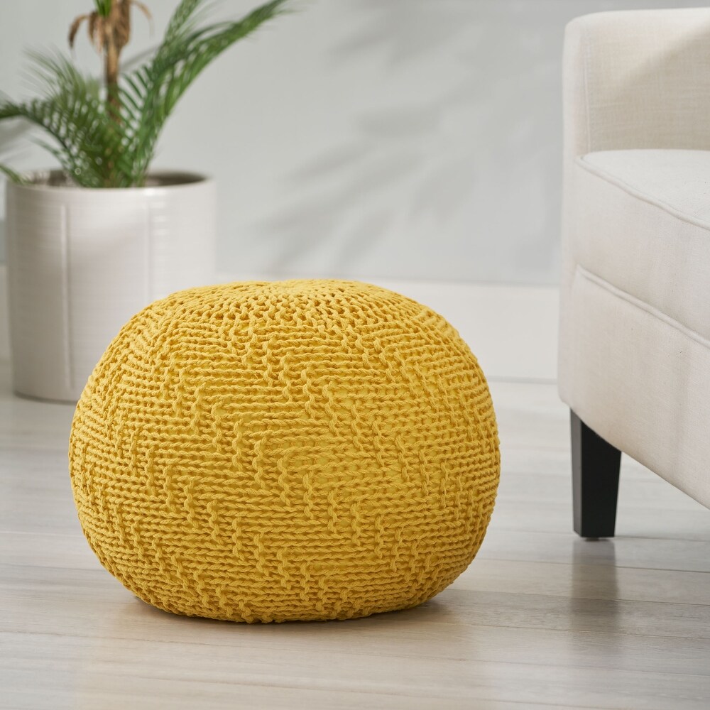Yellow pouf top