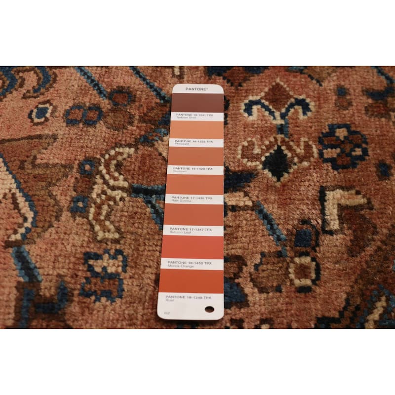 ECARPETGALLERY Hand-knotted Sarabi Brown, Copper Wool Rug - 6'8 x 8'11