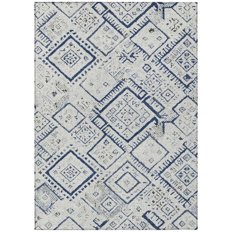 Machine Washable Indoor/ Outdoor Global Andes Chantille Rug