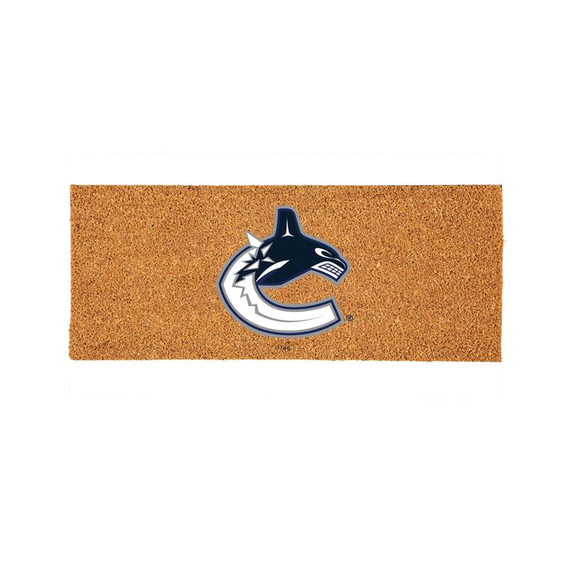 Vancouver Canucks Full Color Indoor/Outdoor Coir Mat