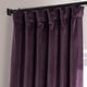 preview thumbnail 102 of 165, Exclusive Fabrics Signature Plush Velvet Hotel Blackout Curtains (1 Panel) - Luxury Soft Drapery for Light Control & Elegance
