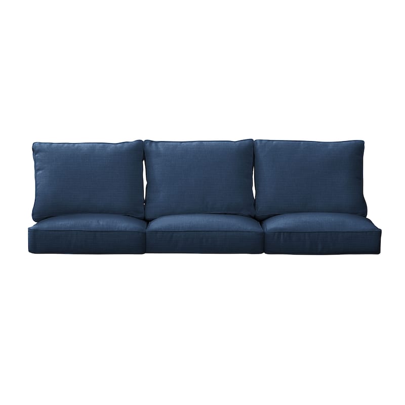 Sorra Home Outdura Solid Indoor/Outdoor Corded Sofa Set