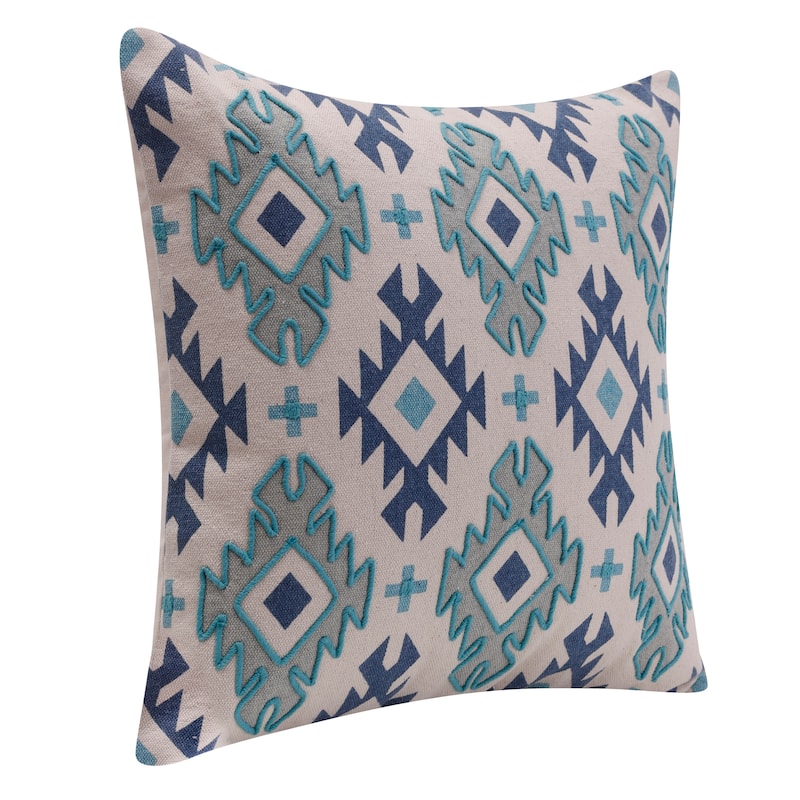 Sevita Handmade Sevitawestern Cotton Throw Pillow, 20" x 20"