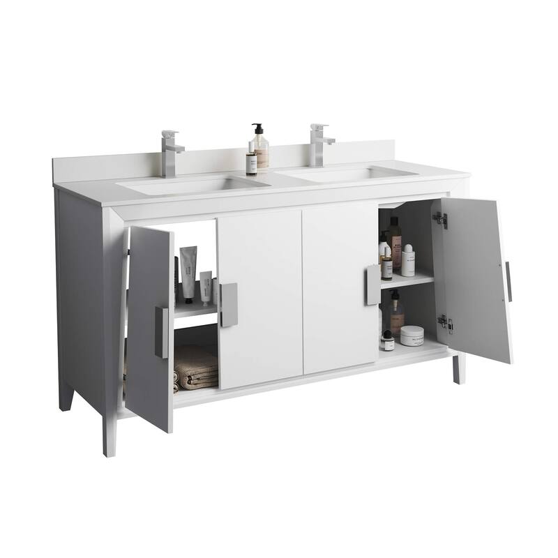 Fine Fixtures Imperial Collection Bathroom Vanity Cabinet Set,
