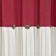 preview thumbnail 60 of 61, Lush Decor Two-tone Linen Button Shower Curtain