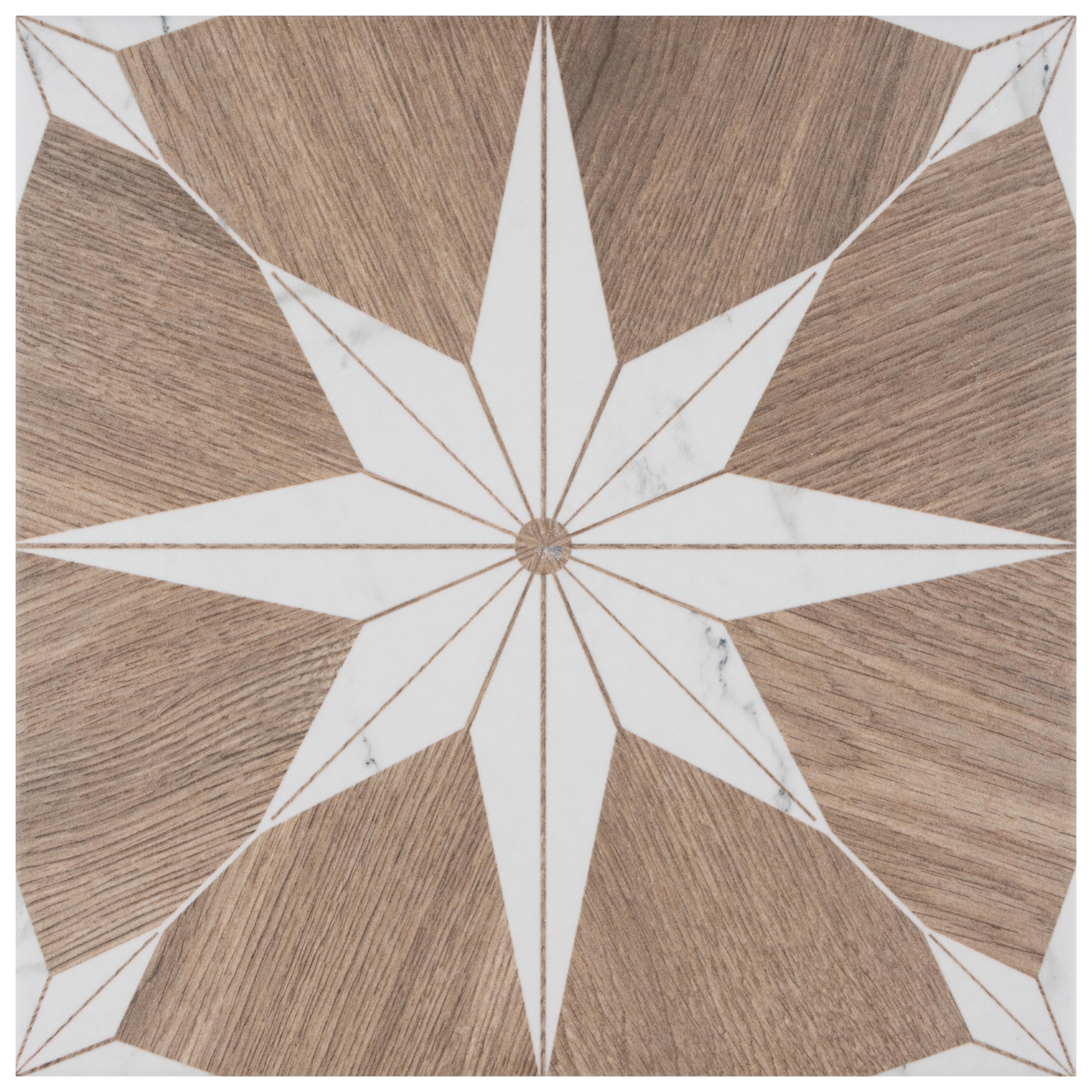 Stella miila♡　0107 ♡ Stella miila♡ 0107 ♡ Merola Tile Stella Night 9-3/4 in. x 9-3/4