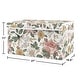 preview thumbnail 2 of 2, Vintage Floral Boho Collection Girl Kids Fabric Toy Bin Storage - Blush Pink, Yellow and Green Shabby Chic Rose Flower Farmhouse