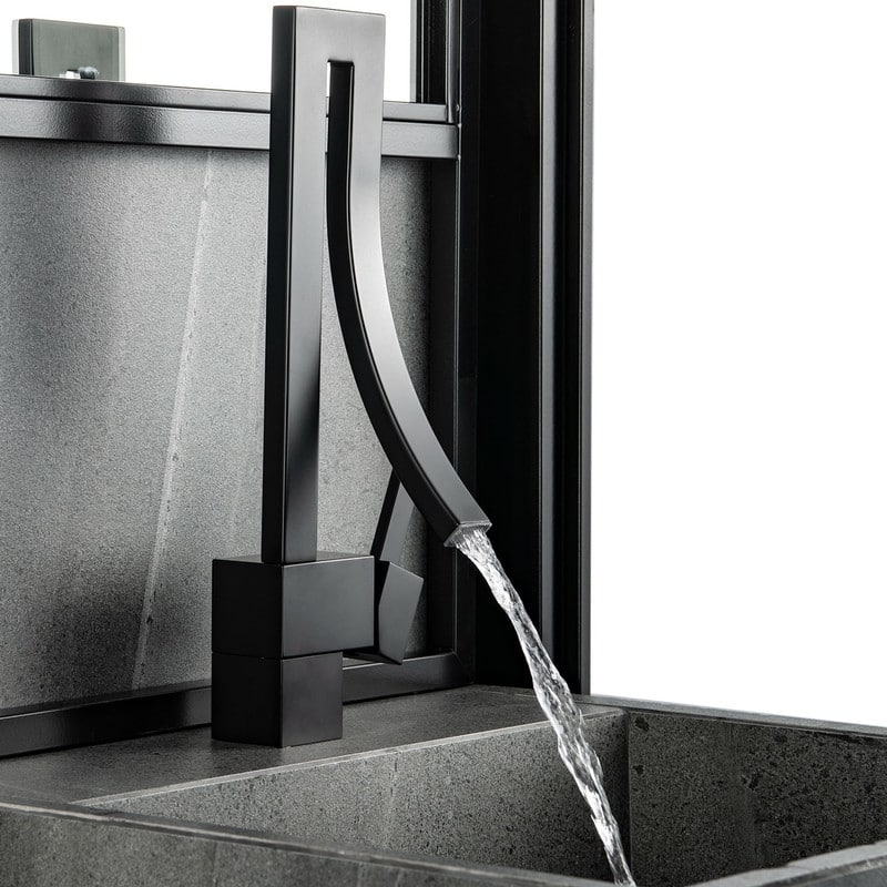 Modern Creative Design Single Lever Handle 1-Hole Sink Faucet