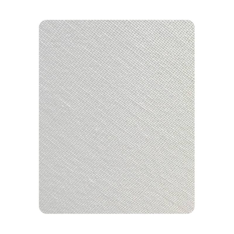 12x14x15 White Linen Fabric Drum Lampshade