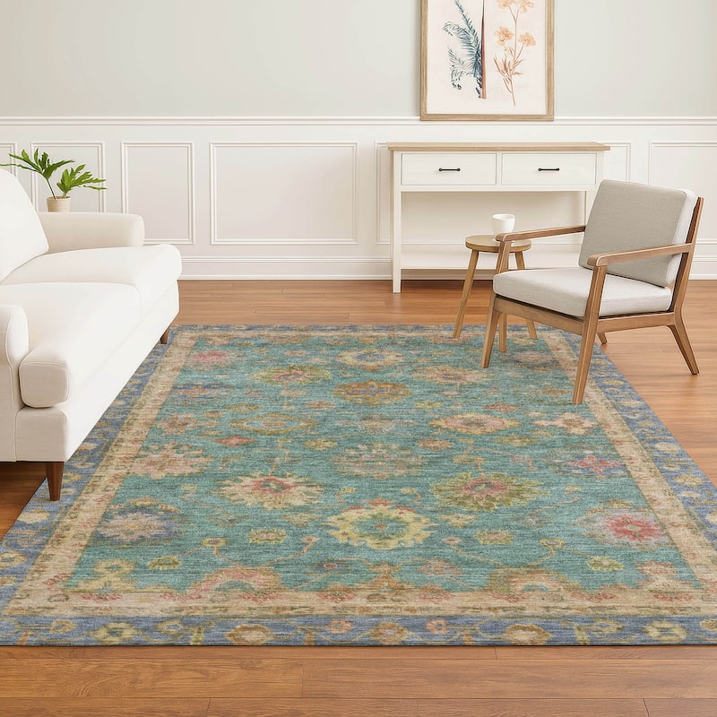Premium Washable Super Soft Classic Traditional Mayfield Rug