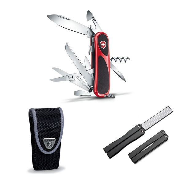 Victorinox Swiss Army EvoGrip S17 Pocket Knife Black Bundle 1.18 x 1.18 x 5.12 inches Bed Bath Beyond 33448699