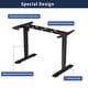 preview thumbnail 7 of 8, Electric Standing Desk Height Adjustable Desk for Home Table Gaming Desk Modern Luxiury Table 55" Lift-up Desk