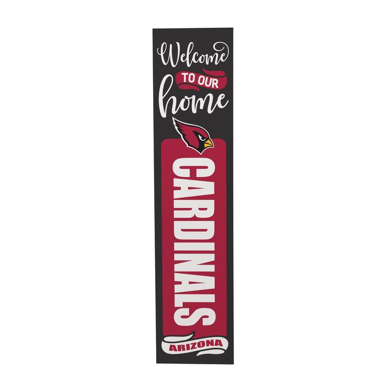 47" Double Sided Seasonal Porch Leaner, Arizona Cardinals - 47" x 11.25"