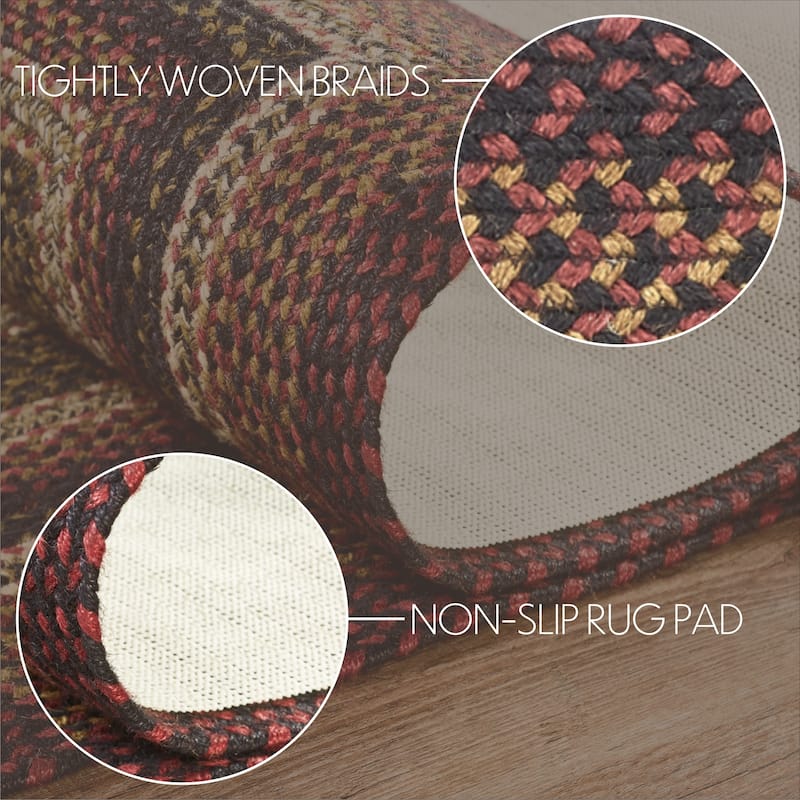Beckham Jute Rug Rect w/ Pad 48x72 - 4'x6'