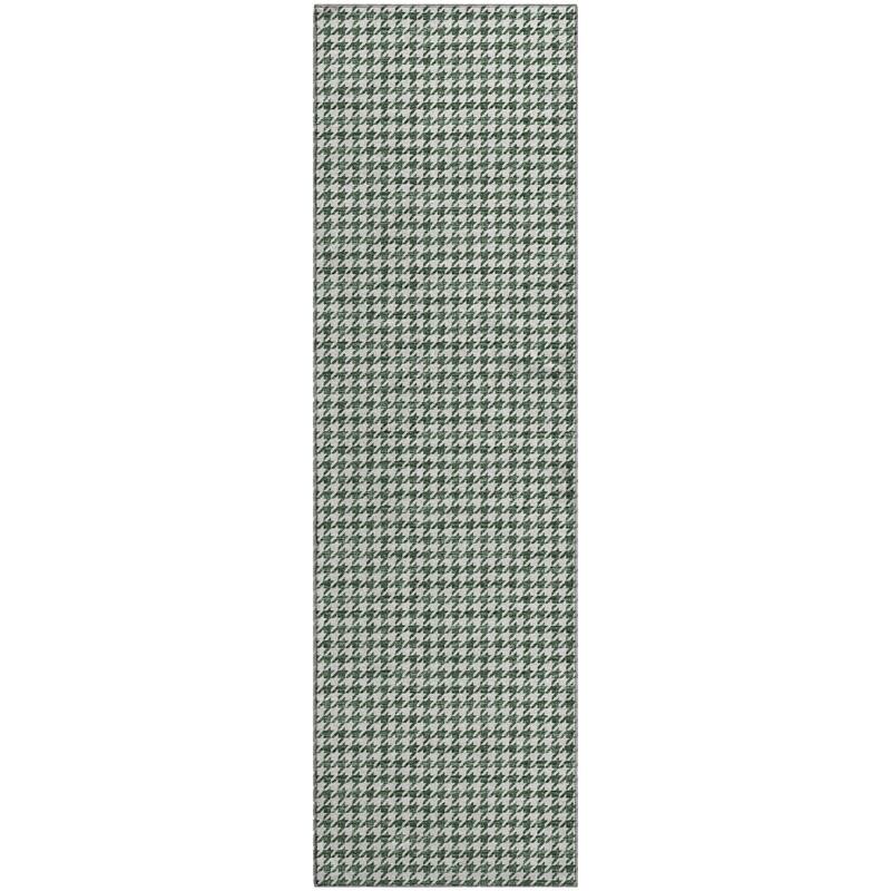 Premium Washable Super Soft Modern Houndstooth Mayfield Rug