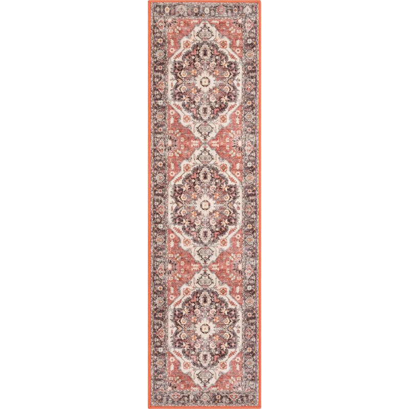 Well Woven Kings Court Zazzu Traditional Medallion Oriental Area Rug