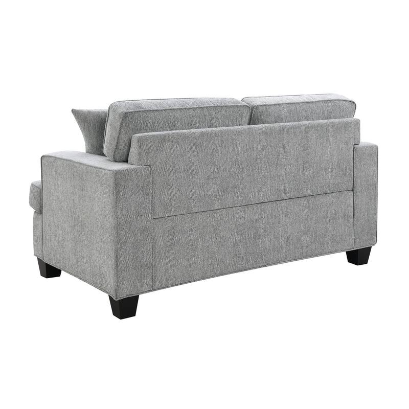 Baldwin 61" Loveseat with 2 Pillow, Dalton Graphite
