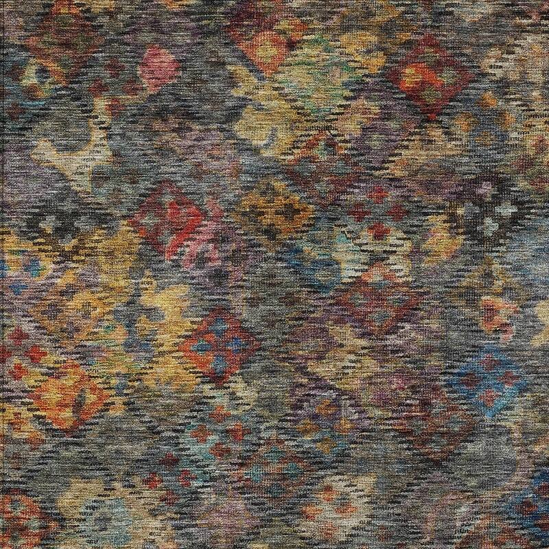 HomeRoots Floral Traditional Rectangle Outdoor Rug