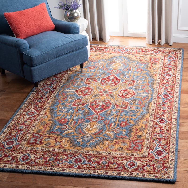 SAFAVIEH Handmade Antiquity Talvikki Traditional Oriental Wool Rug