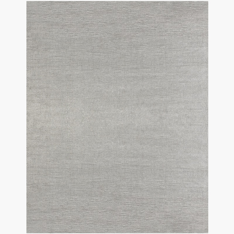 Ben Soleimani Luz Viscose Hand Woven Rug - 6' x 9' - Silver