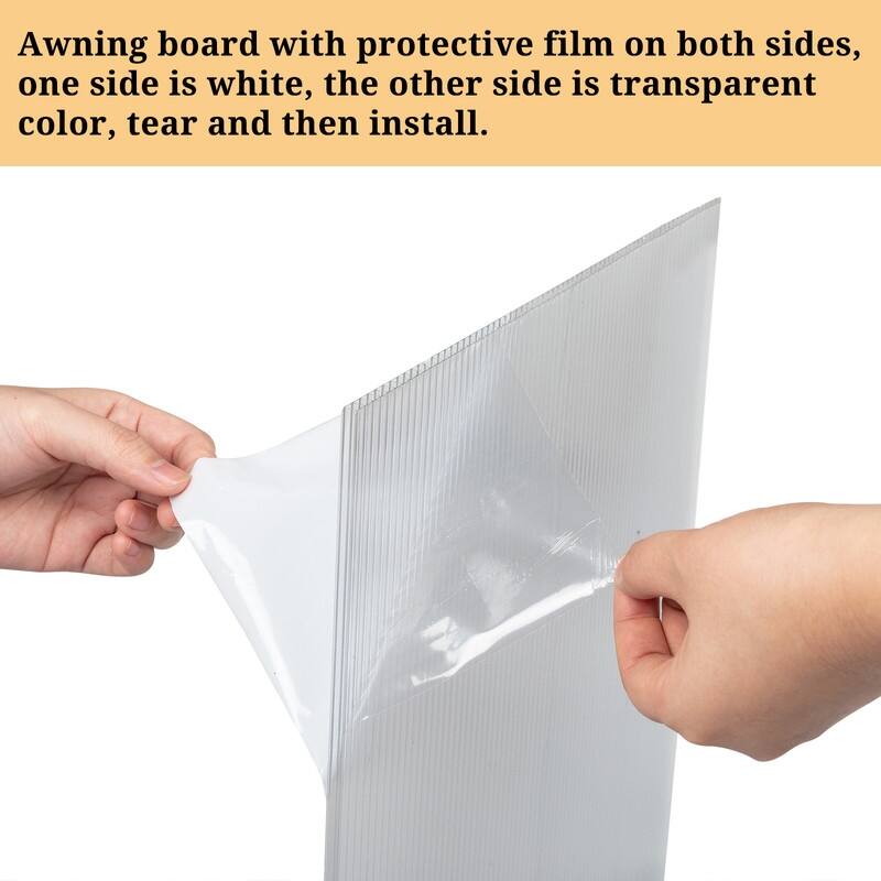 200 x 100CM Manual Door & Window Rain Awning