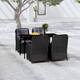 Option Black 55.1" x 27.6" x 29.1" 5-Piece