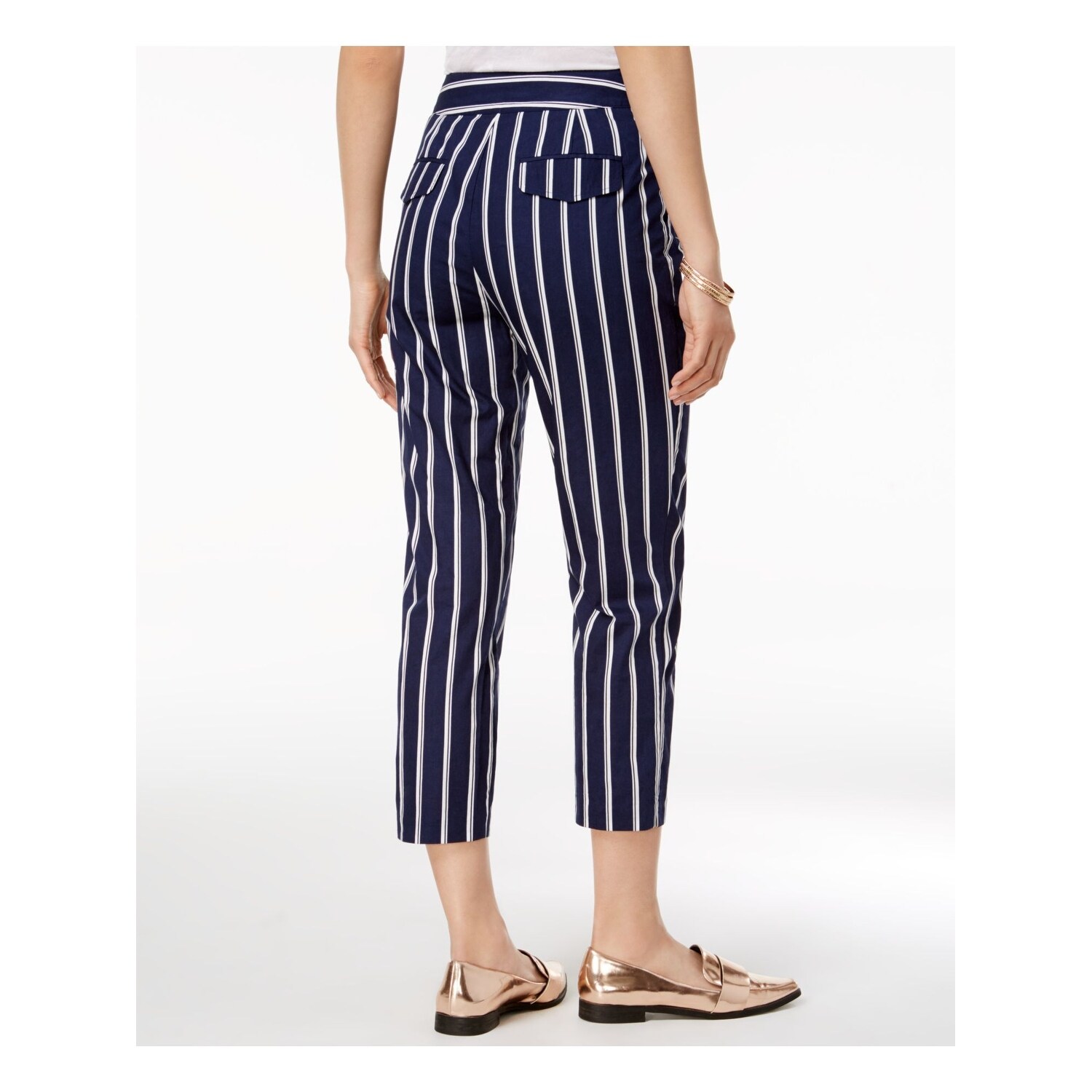 striped work pants