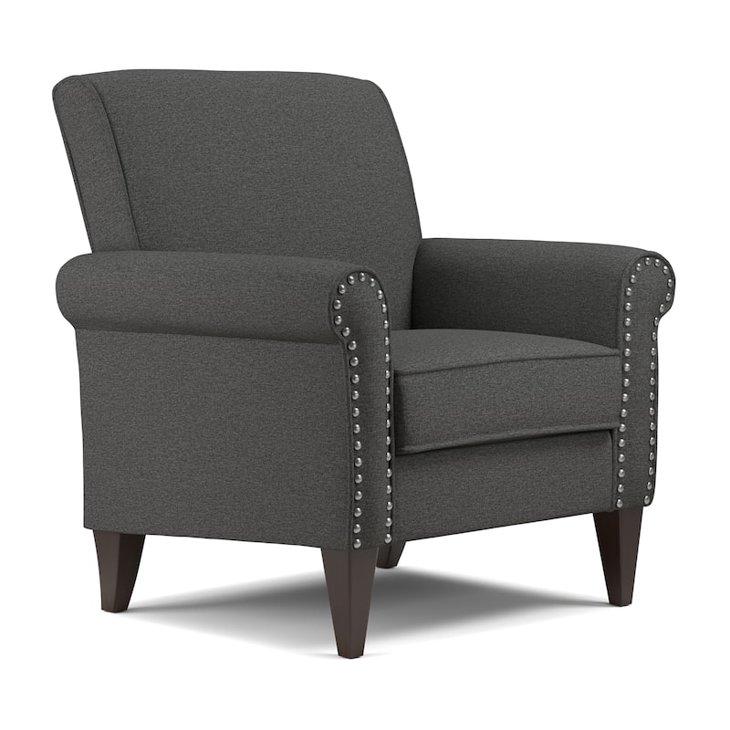 Copper Grove Herve Arm Chair - Charcoal Grey