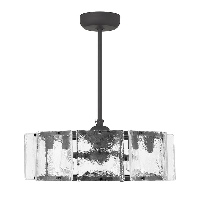 Genry LED Fan D'Lier - Matte Black