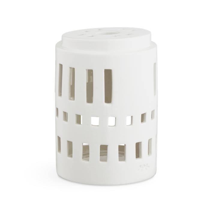Kähler Urbania Lighthouse Little Tower, White - H: 4.5"