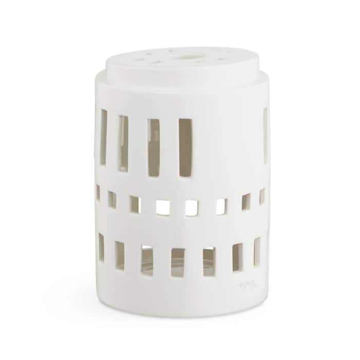 Kähler Urbania Lighthouse Little Tower, White - H: 4.5"