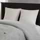 preview thumbnail 16 of 58, Madison Park Signature Essence Oversized Cotton Clipped Jacquard Comforter Set with Euro Shams and Throw Pillows