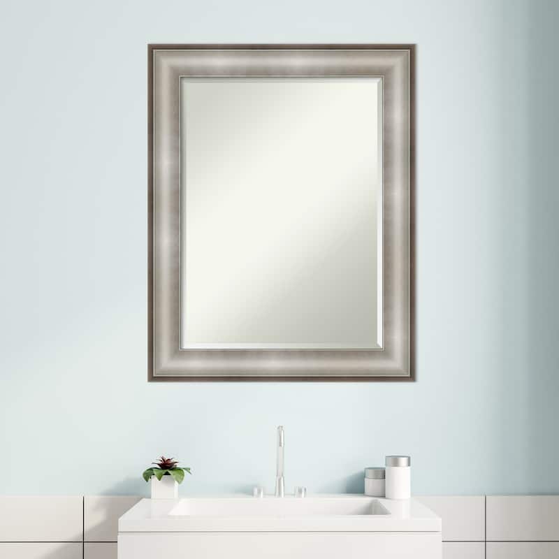 Beveled Bathroom Wall Mirror - Imperial Frame