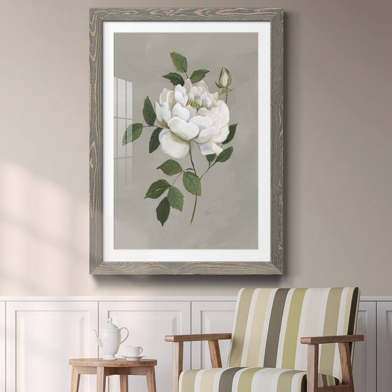 Botanical Rose-Premium Framed Print - Ready to Hang