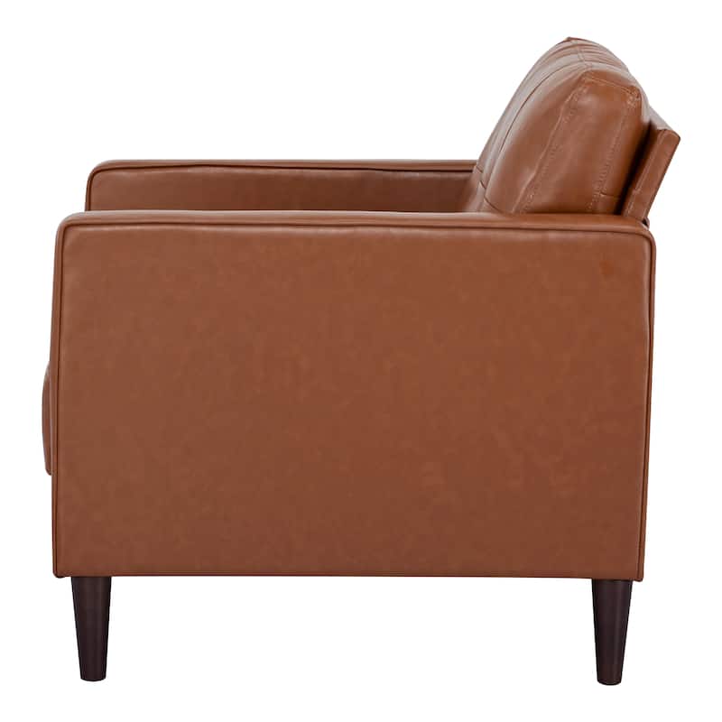 Artdeco Home Anza Faux Leather Arm Chair