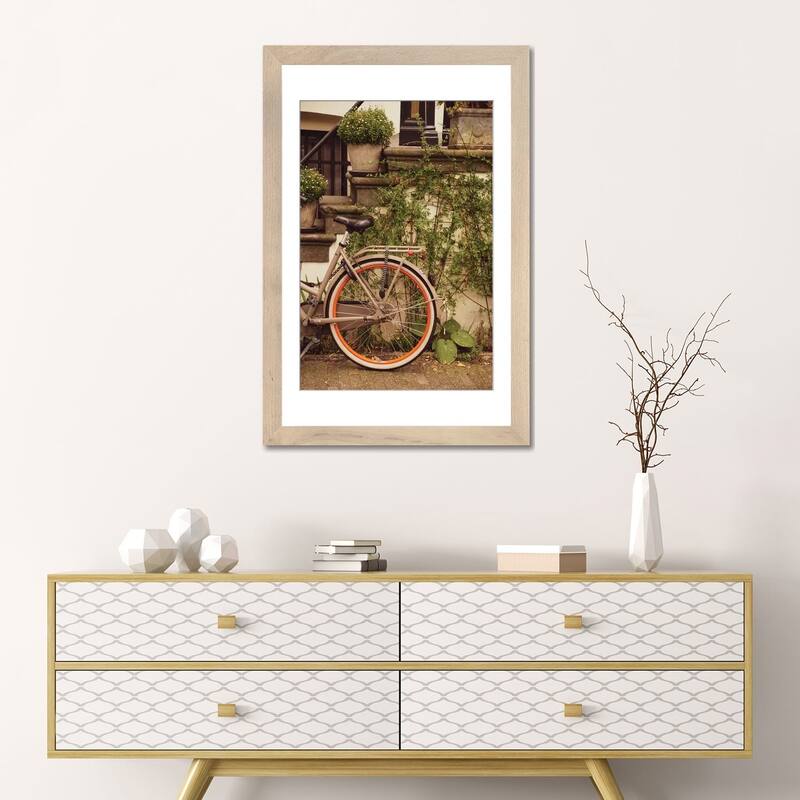 iCanvas "Bike In Ams" by Alexandre Venancio PFA