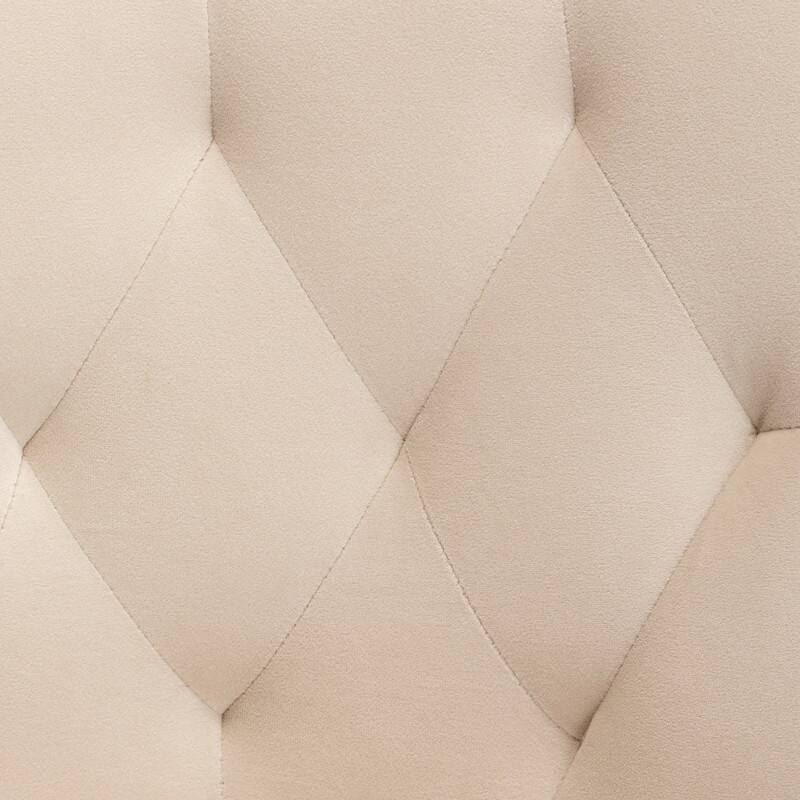 Modern Glam Velvet Dining Chair Set of 8 for Dining Room, Tufted Vanity Chair for Living Room (no table)