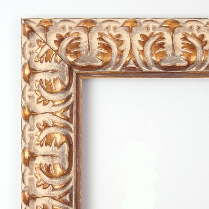 Florentine Gold Wood Framed Black Corkboard Bulletin Board