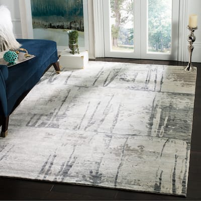 SAFAVIEH Couture Hand-knotted Tibetan Anasztazia Modern Wool Rug