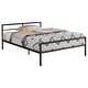 preview thumbnail 13 of 12, Fisher 2-Piece Gunmetal Metal Workstation Loft Bed Set
