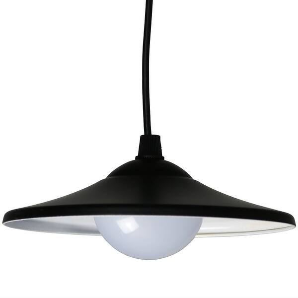 Shop Sunnydaze Vintage Solar Led Ceiling Light With Remote