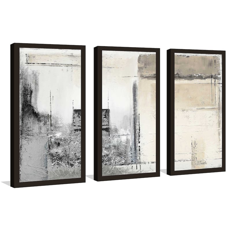 "Winter Dusk I" 3 Piece Print on Acrylic