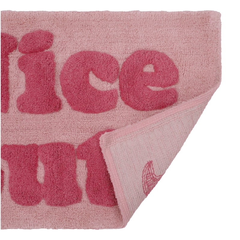 Jessica Simpson "Nice Butt" Cotton Bath Rug, 20"x32"