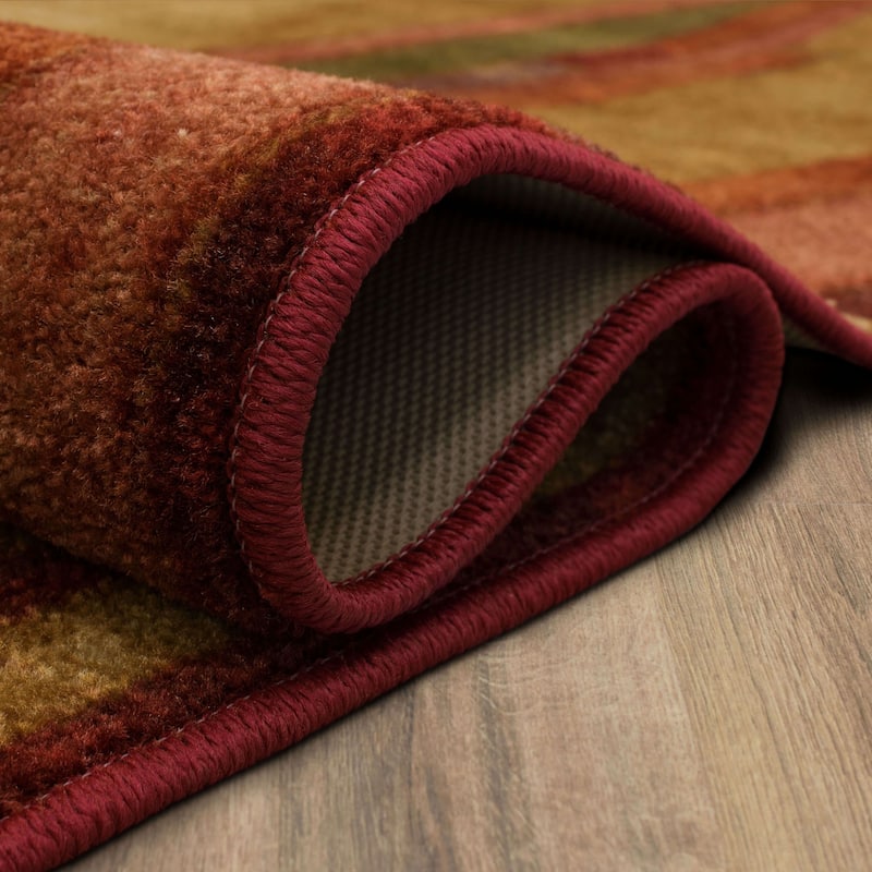 Copper Grove Coronado Abstract Runner Rug
