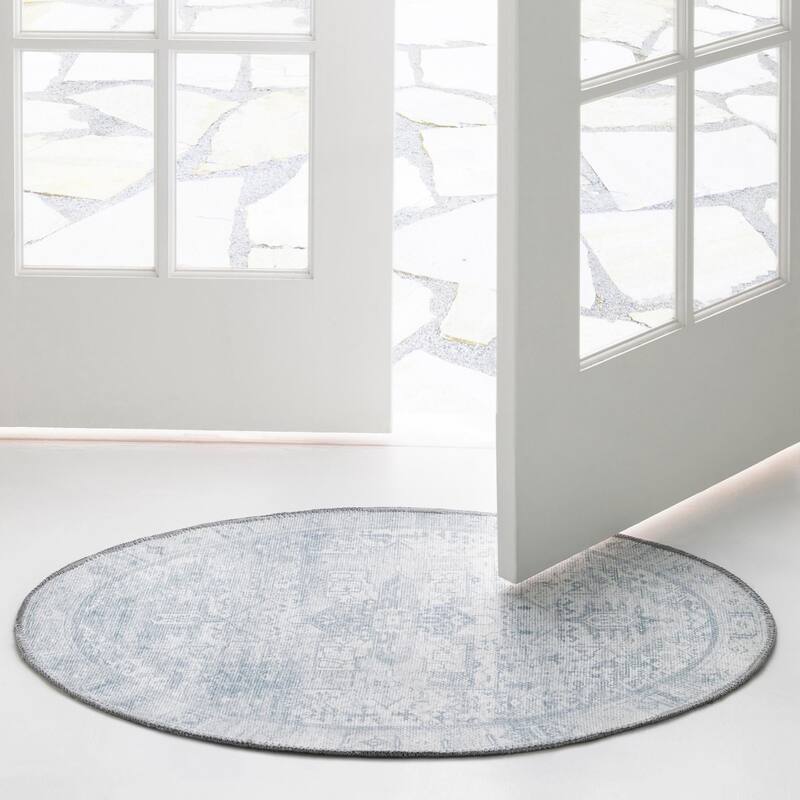 Transitional Rine Collection Area Rug