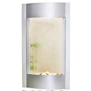 Adagio Serene Waters With Silver Mirror in Silver Metallic Finish Fountain